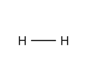 Hydrogen (H2 Molecular Representation)